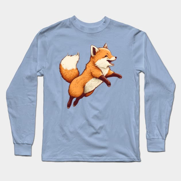 Orange fox shirt sales